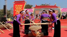 Tái hiện hoạt động văn hóa “Keng Loóng” tại lễ hội Xên Mường 
