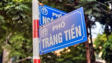Hà Nội chỉnh trang phố Tràng Tiền nhân kỷ niệm 70 năm Ngày Giải phóng Thủ đô