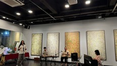 Hòa âm mùa thu - Gửi gắm sự cân bằng thân tâm trong hội hoạ