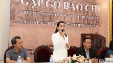 Nhạc sĩ Giáng Son chia sẻ về chủ đề của đêm nhạc "Phú Quang - Tình yêu ở lại".