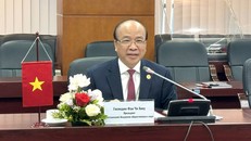 TS Phan Chí Hiếu, Chủ tịch Viện Hàn lâm Khoa học Xã hội Việt Nam, Chủ tịch Hội Hữu nghị Việt Nam -Liên bang Nga