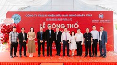 Lễ động thổ dự án mới của Công ty TNHH Shing Mark Vina thành công tốt đẹp