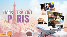 Mang trà Việt tới Paris