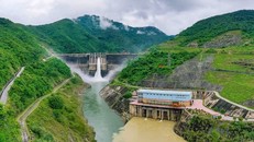 Thủy điện Bản Vẽ phát huy vai trò điều tiết lũ trong mùa mưa bão