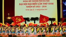 Chương trình ca nhạc chào mừng Đại hội Đảng bộ TP Hà Nội lần thứ 18