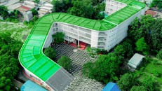 Toàn cảnh khuôn viên nhà trường