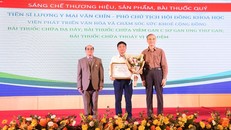 Y sĩ y học cổ truyền Mai Văn Chín vinh dự được Chứng nhận Sáng chế độc quyền bài thuốc năm 2024
