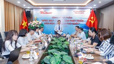 Lễ công bố thông tin Hội thảo quốc tế “APEC 2027 - Nâng tầm phát triển văn hóa - du lịch Phú Quốc” diễn ra sáng 27/5 tại Hà Nội
