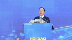 Đồng chí Trịnh Văn Quyết - Ủy viên Bộ Chính trị, Bí thư Trung ương Đảng, Trưởng ban Tuyên giáo và Dân vận Trung ương tại Lễ Khai mạc Hội Báo toàn quốc năm 2026.