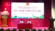 Quang cảnh kỳ họp thứ 3, HĐND xã Nghĩa Trụ khóa XXIII, nhiệm kỳ 2026-2031.