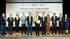 Cúp Quốc gia 2025-2026 có nhà tài trợ mới. Ảnh: FPT Play