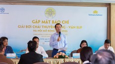 Quang cảnh buổi họp báo