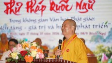 Chuỗi hoạt động triển lãm và tọa đàm về thư pháp Quốc ngữ nhân kỷ niệm 45 năm thành lập Ban Văn hóa Trung ương Giáo hội Phật giáo Việt Nam (1981 – 2026) đã diễn ra thành công tốt đẹp.