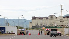 Công ty TNHH Gang thép Hưng Nghiệp Formosa, đơn vị gây ra sự cố môi trường khiến cá biển chết và chôn lấp rác thải trái quy định. Ảnh: Đức Hùng