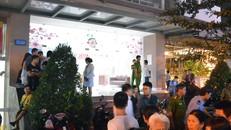  Hiện trường đang được phong tỏa. Ảnh: Sơn Hòa