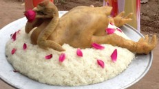 Gà Đông Tảo được người dân ưa chuộng để cúng Tết. Ảnh minh họa.