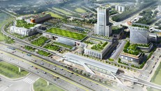 Phối cảnh bến xe Miền Đông mới.