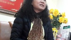 Bà Tạ Thị Bích Ngọc, Hiệu trưởng Trường Tiểu học Nam Trung Yên.