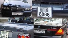 Biển số đẹp được đấu giá