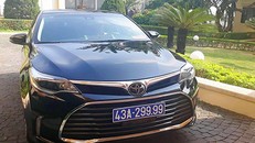 Chiếc ôtô doanh nghiệp tặng, đã được Đà Nẵng trả lại.