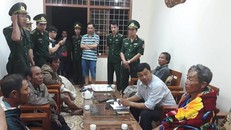 Các ngư dân tàu QNa 09191 bị tàu sắt đâm chìm trong đêm.