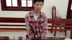 Nghi can An tại cơ quan điều tra.