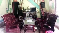  Nơi ông Mến thực hiện vi dâm ô hai bé gái. Ảnh: Công an cung cấp