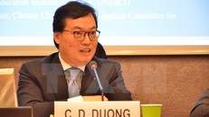 Đại sứ, Trưởng Phái đoàn Việt Nam tại Geneva Dương Chí Dũng. (Ảnh: Hoàng Hoa/TTXVN)