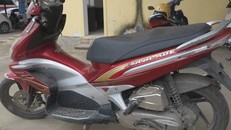  Chiếc xe sau 5 năm đã quay về với gia đình ông Sơn. Ảnh: Phương Linh.