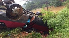 Hiện trường vụ tai nạn. Ảnh facebook