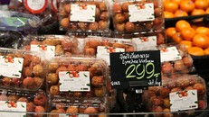  Quả vải thiều của Việt Nam được bày bán tại Thái Lan. Ảnh: Central Group