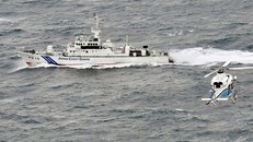  Một tàu tuần tra của Nhật Bản. Ảnh: Japan Times.