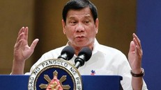 Tổng thống Philippines Rodrigo Duterte.
