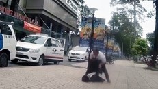 Hiện trường vụ việc.