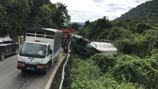 Một vụ tai nạn ở Bảo Lộc.