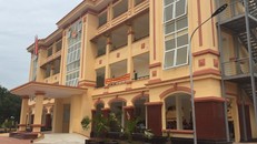 Trụ sở UBND xã Duyên Hà, Thanh Trì, TP Hà Nội. Ảnh: CTV.