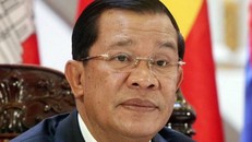 Thủ tướng Campuchia Hun Sen. Ảnh: AFP.