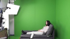 Một người mẫu khiêu dâm trực tuyến. Ảnh: BBC.