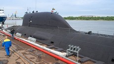 Tàu ngầm hạt nhân Severodvinsk của Nga. Ảnh: Sputnik.