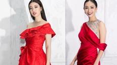 Sao Việt chuộng sắc đỏ hợp mốt mùa lễ hội
