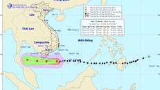 Đường đi và vị trí cơn bão