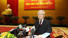 Tổng Bí thư Nguyễn Phú Trọng, phát biểu chỉ đạo Hội nghị. Ảnh: TTXVN