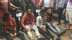 Nhóm nghi can cướp giật bị bắt giữ