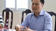 GĐ Sở GTVT Bùi Xuân Cường thông tin tại buổi họp báo. 