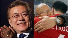 Tổng thống Hàn Quốc chúc mừng HLV Park Hang-seo và U23 Việt Nam