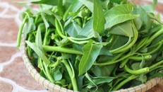 Thực hư chuyện ăn rau muống chưa chín sẽ bị xơ gan