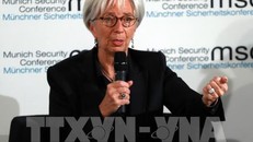  Tổng Giám đốc Quỹ Tiền tệ quốc tế (IMF) Christine Lagarde. THX/ TTXVN