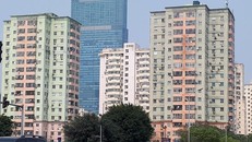 Khu tái định cư Nam Trung Yên (Cầu Giấy, Hà Nội) đã được tiến hành tu sửa nhiều lần...