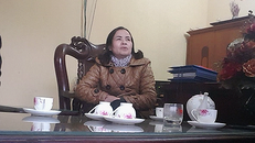 Bà Trần Thị Yến – Hiệu trưởng trường THCS Mỹ Lương (huyện Chương Mỹ, Hà Nội)