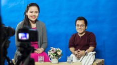 Một buổi quay video của “Đom đóm studio”